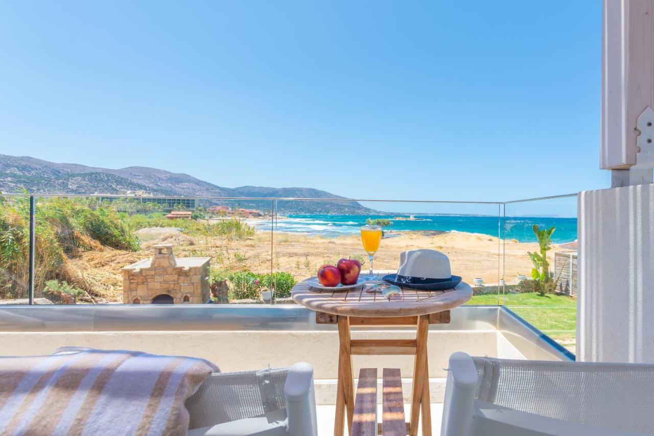 Pyrgos Blue Aparthotel Malia Exteriör bild