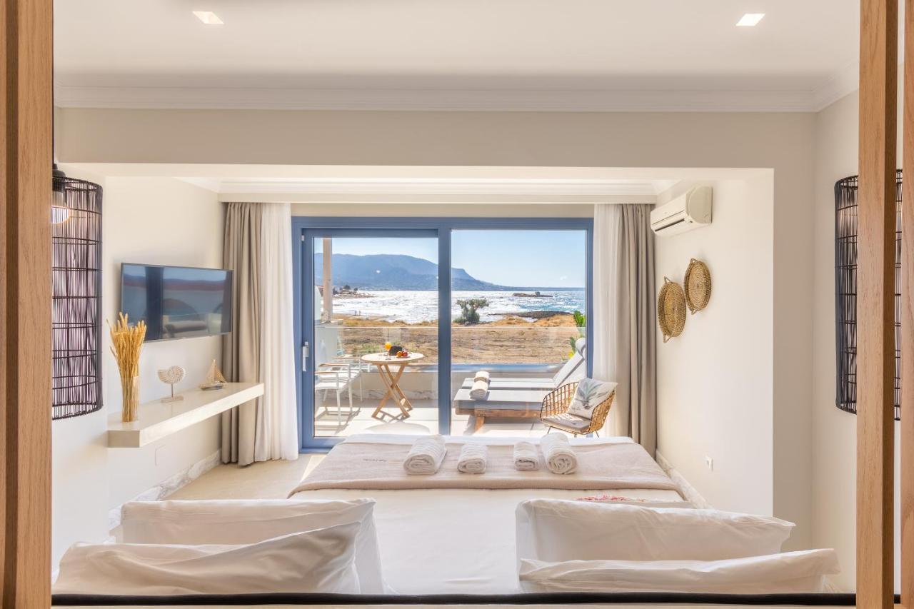 Pyrgos Blue Aparthotel Malia Exteriör bild