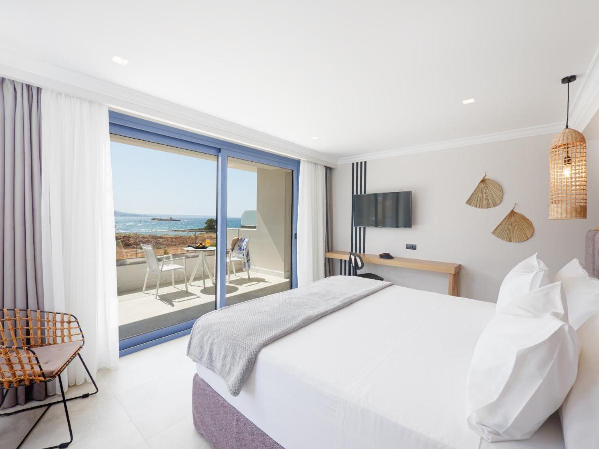 Pyrgos Blue Aparthotel Malia Exteriör bild