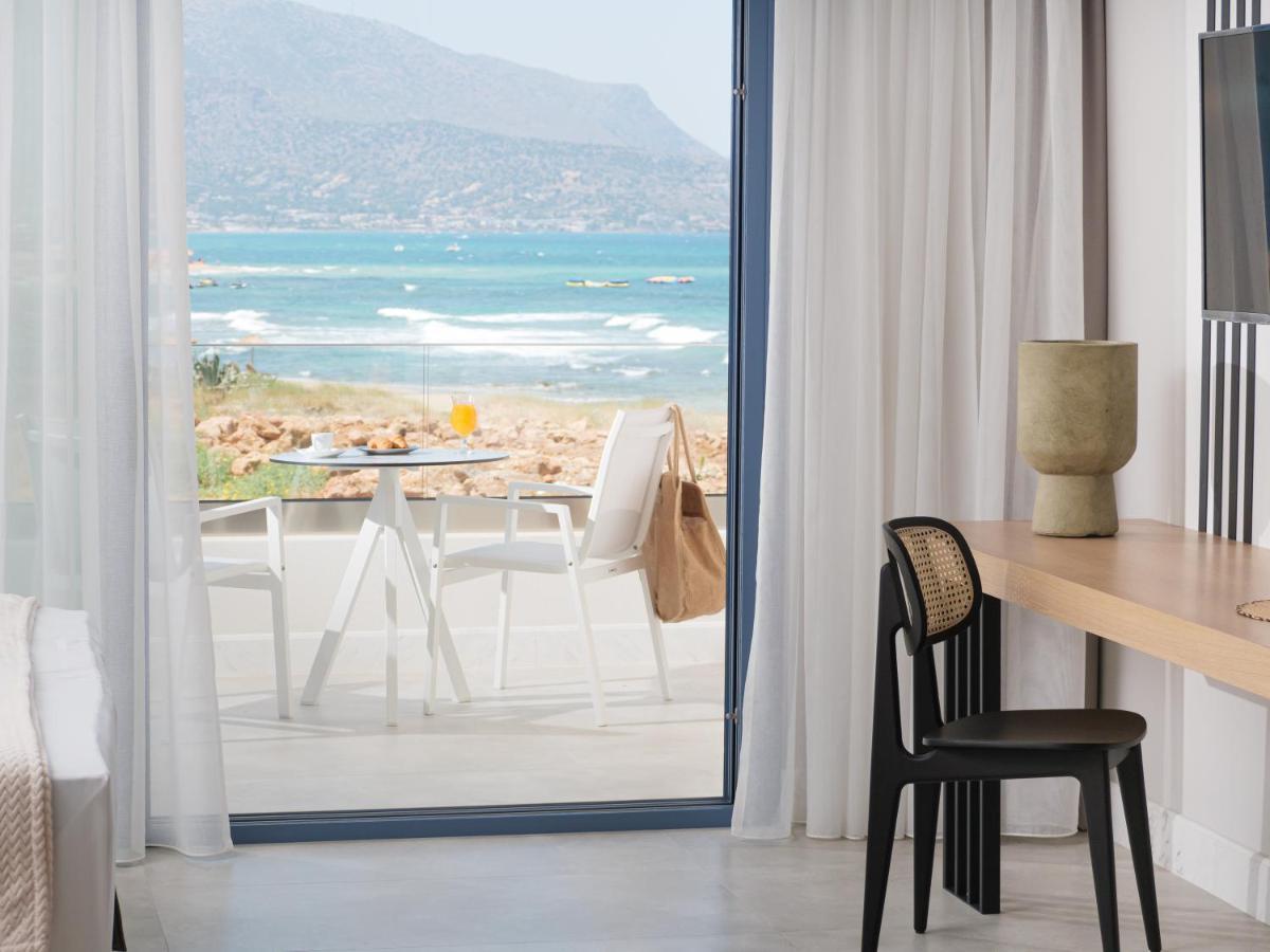Pyrgos Blue Aparthotel Malia Exteriör bild