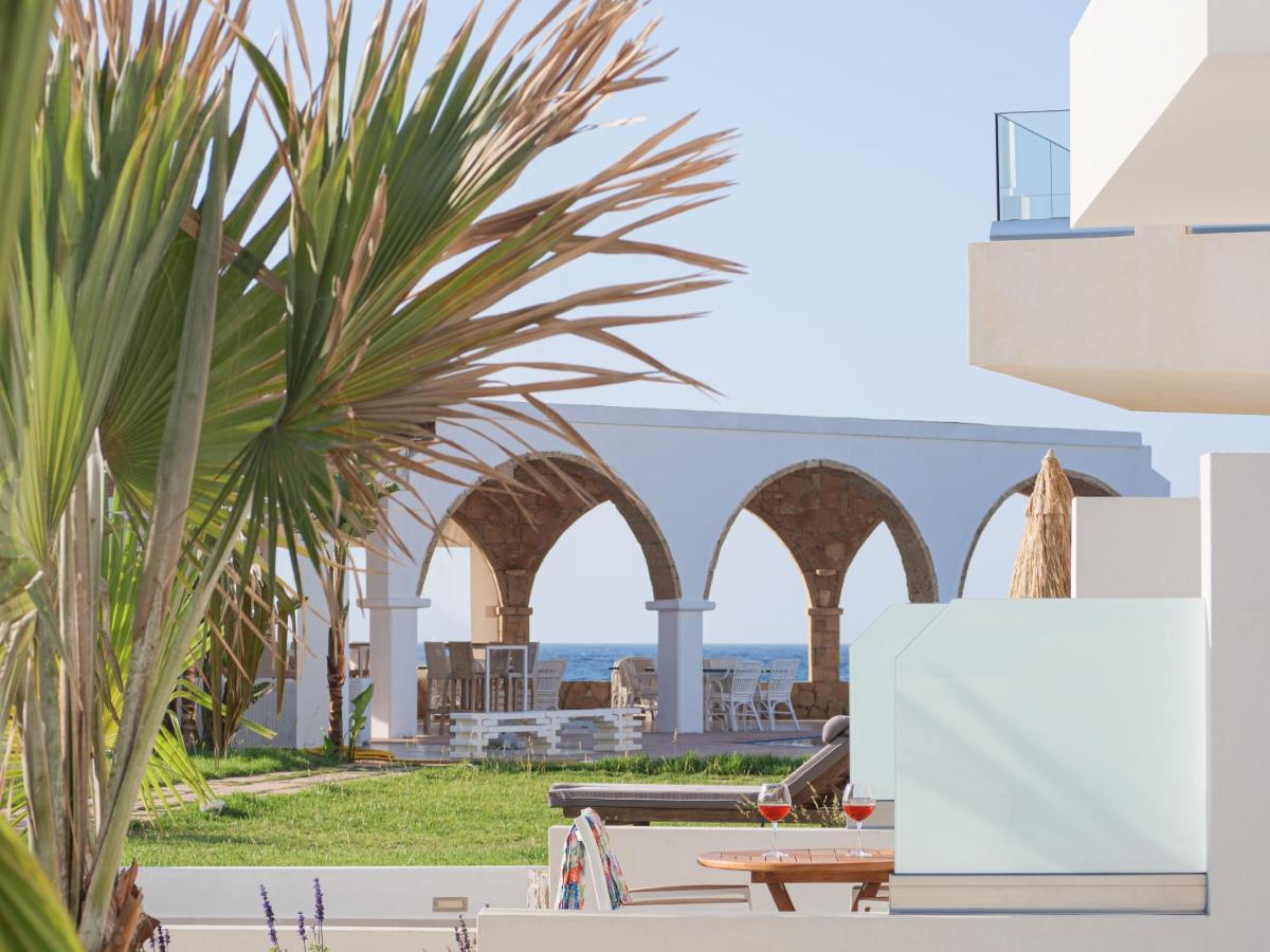 Pyrgos Blue Aparthotel Malia Exteriör bild