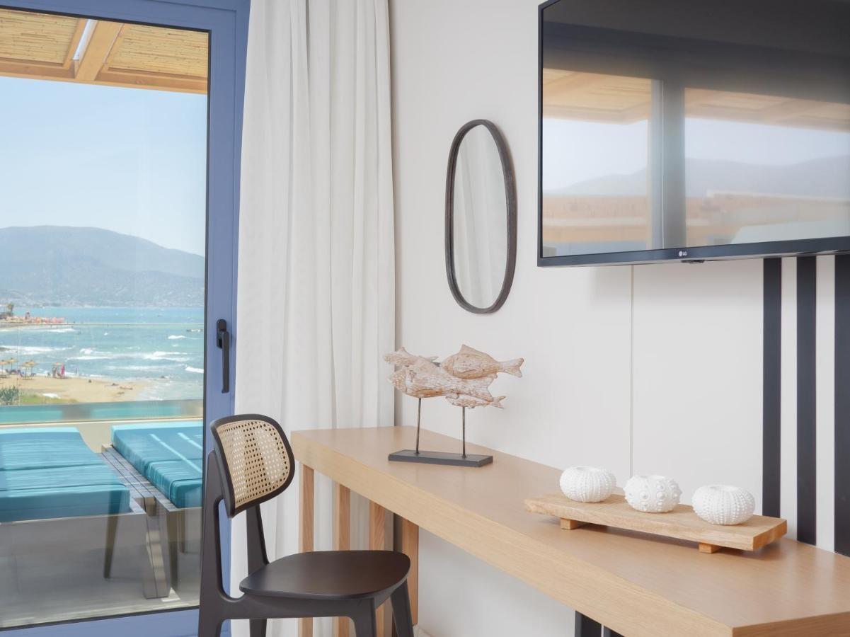 Pyrgos Blue Aparthotel Malia Exteriör bild