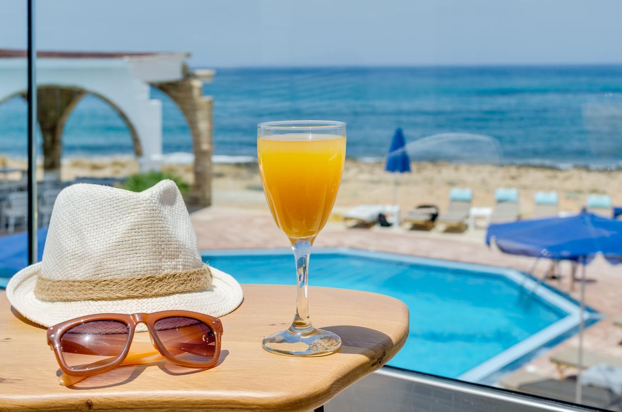 Pyrgos Blue Aparthotel Malia Exteriör bild