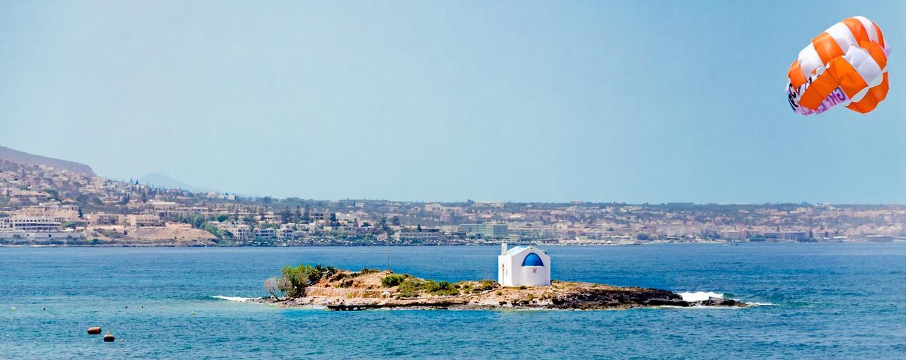 Pyrgos Blue Aparthotel Malia Exteriör bild
