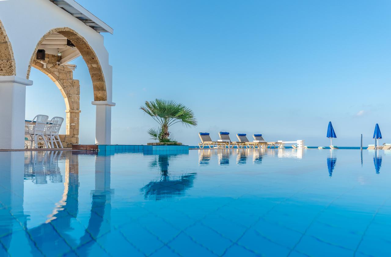 Pyrgos Blue Aparthotel Malia Exteriör bild