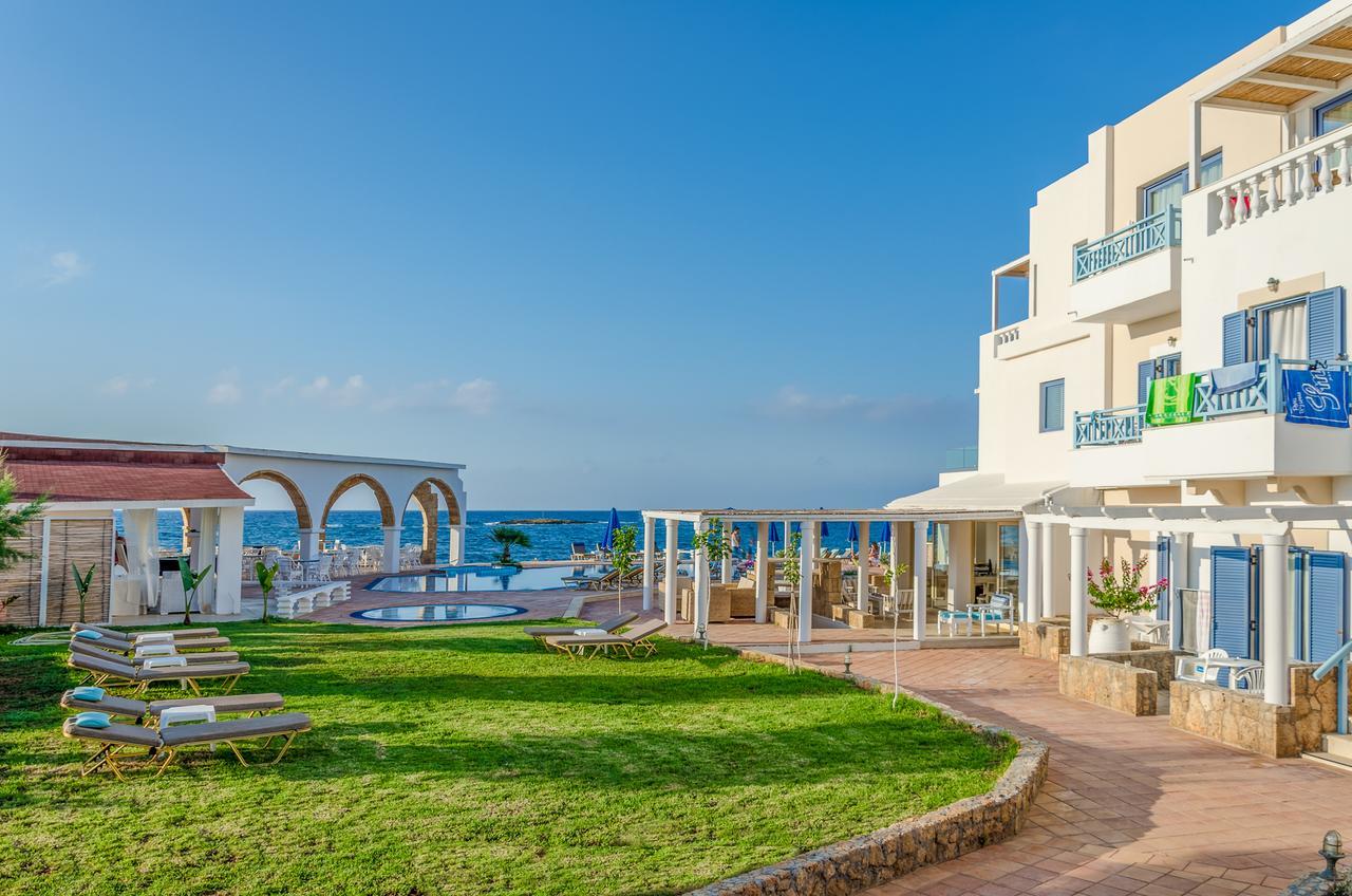 Pyrgos Blue Aparthotel Malia Exteriör bild