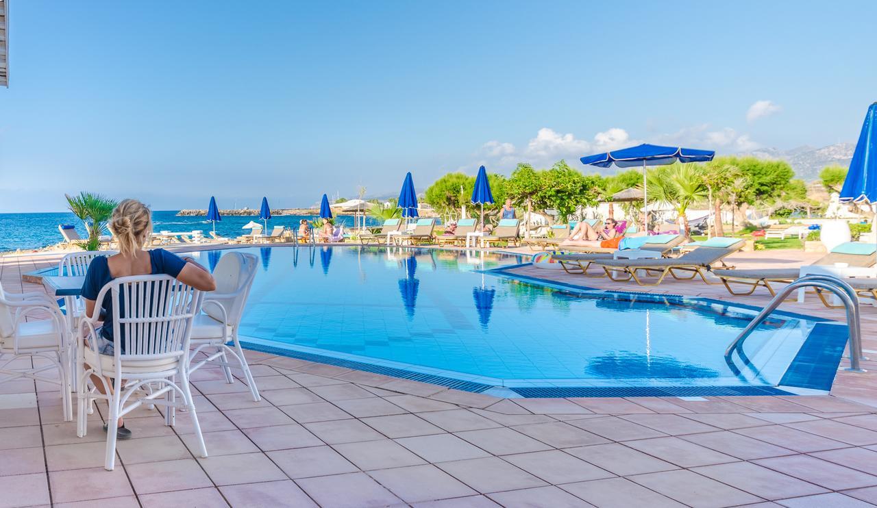 Pyrgos Blue Aparthotel Malia Exteriör bild