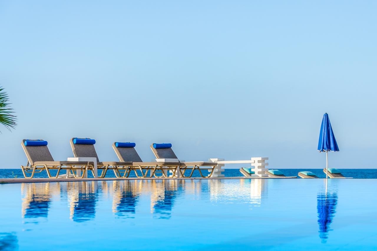 Pyrgos Blue Aparthotel Malia Exteriör bild