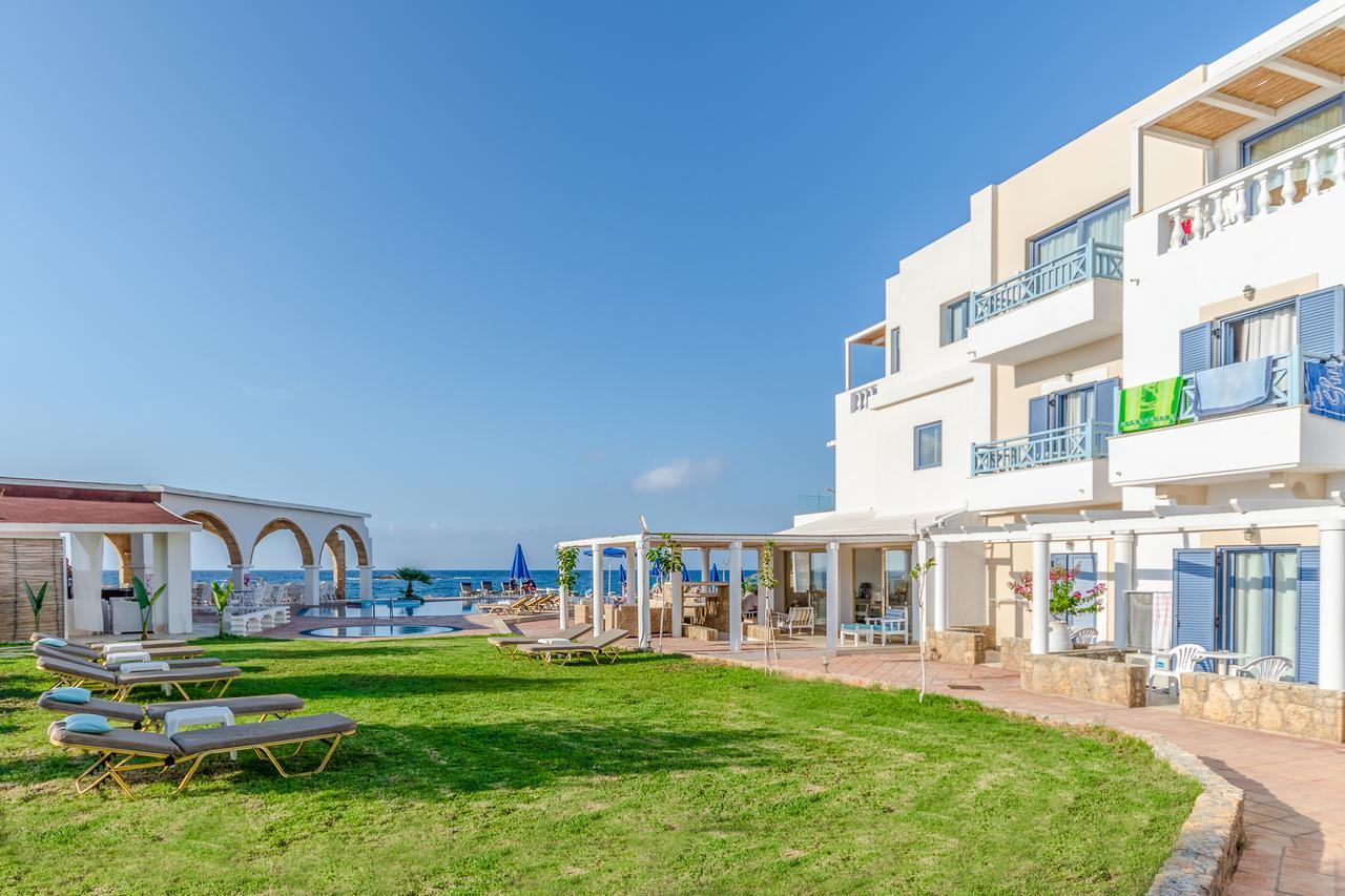 Pyrgos Blue Aparthotel Malia Exteriör bild