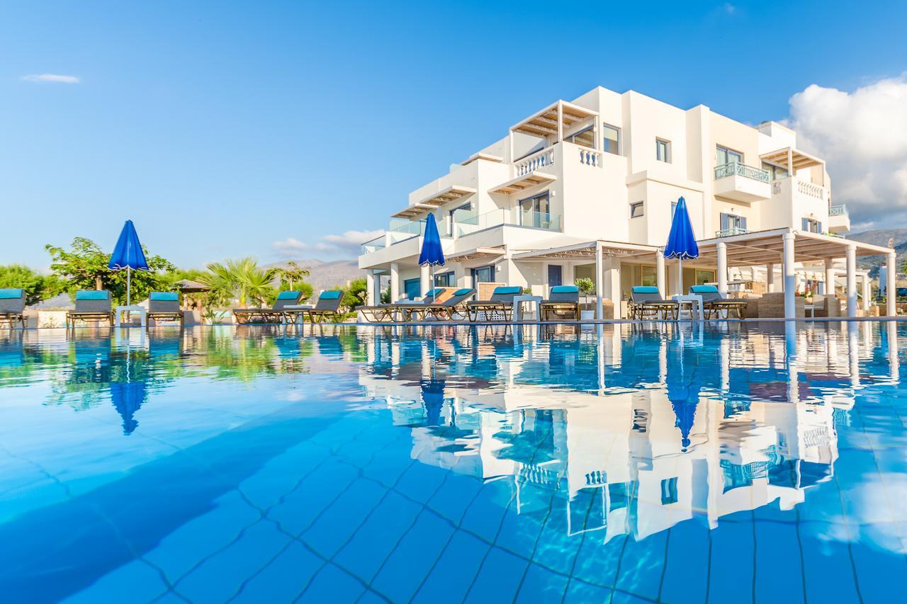 Pyrgos Blue Aparthotel Malia Exteriör bild