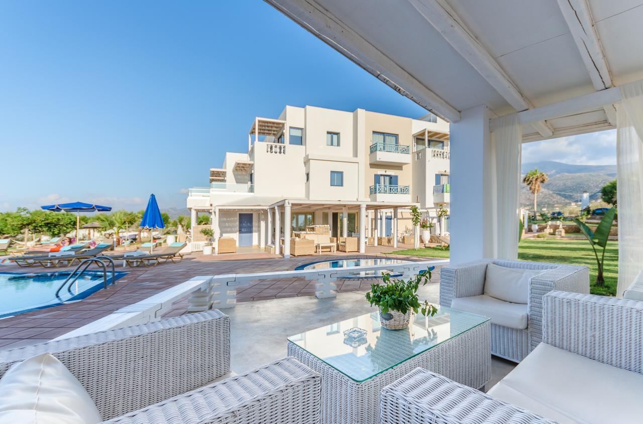 Pyrgos Blue Aparthotel Malia Exteriör bild